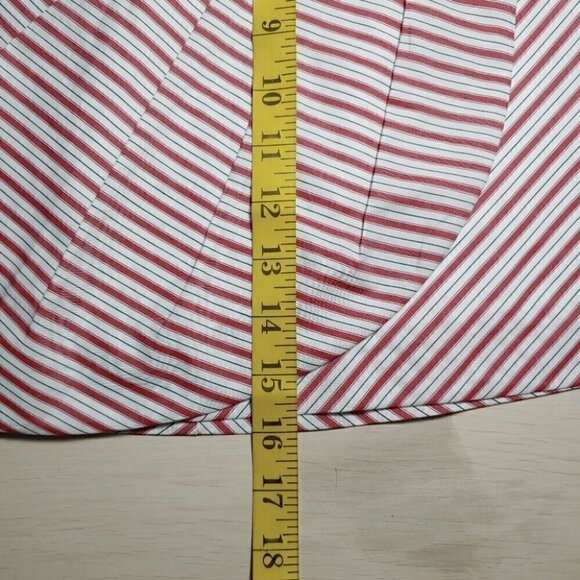 NWT ZARA Stripes pleated bow wrap preppy mini skirt - Picture 10 of 14
